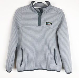 L.L. Bean Women’s Gray Airlight Knit Pullover Top